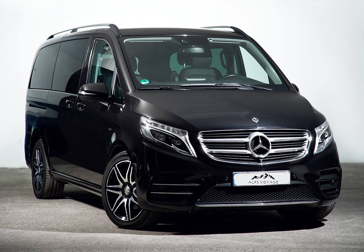 Mercedes V-class transfer van